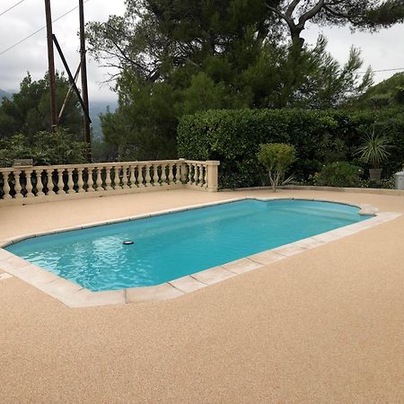 Charmante Villa A 15 Min De Nice Avec Piscine Blausasc Ngoại thất bức ảnh