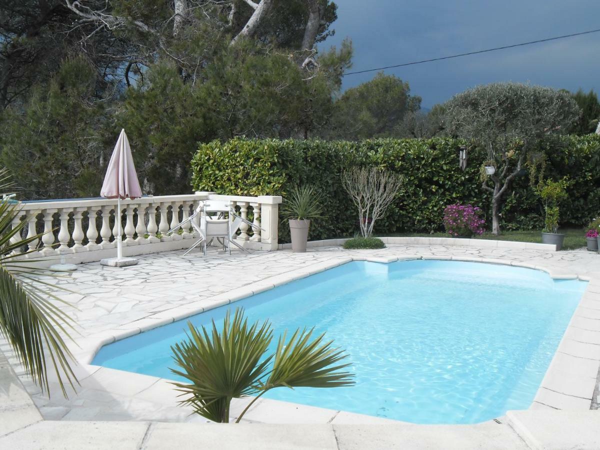 Charmante Villa A 15 Min De Nice Avec Piscine Blausasc Ngoại thất bức ảnh